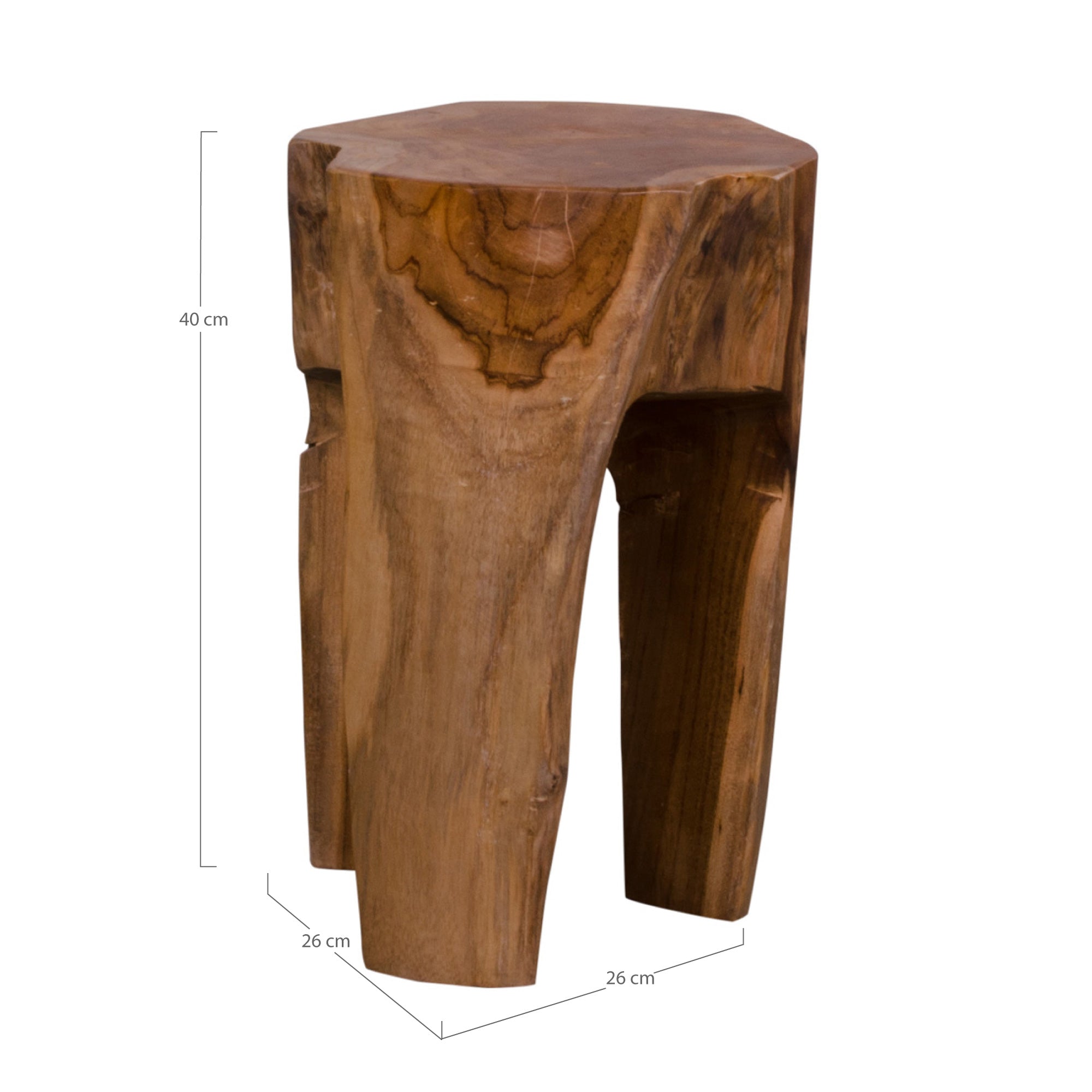 Duermo Rose Teak Skammel